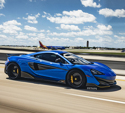 Фото дисков Strasse Wheels R10 Deep Concave FS на McLaren 600