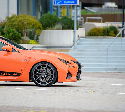 Фото дисков Vossen CVT на Lexus RC