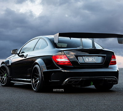 Фото дисков Strasse Wheels SM7 Deep Concave FS на Mercedes-Benz C-Class (W204)