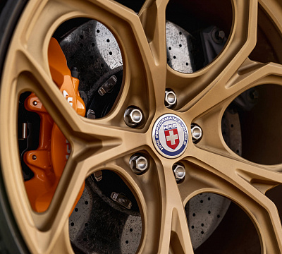 Фото дисков HRE P111SC на McLaren 600