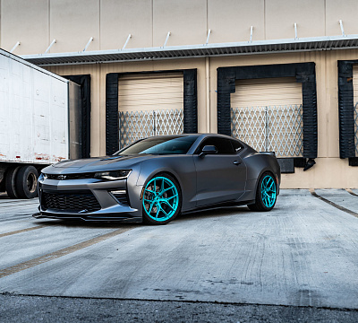Фото дисков Vossen S21-01 на Chevrolet Camaro VI