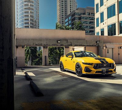Фото дисков Vossen HF-5 на Ford Mustang VII