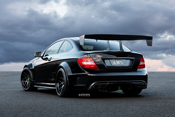 Фото дисков Strasse Wheels SM7 Deep Concave FS Другой цвет на Mercedes-Benz C-Class (W204)