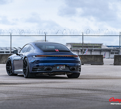Фото дисков Vossen RS92 на Porsche 911 VIII