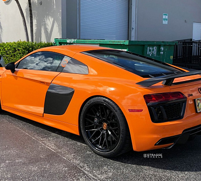 Фото дисков Strasse Wheels SV10M Deep Concave FS на Audi R8 (4S)