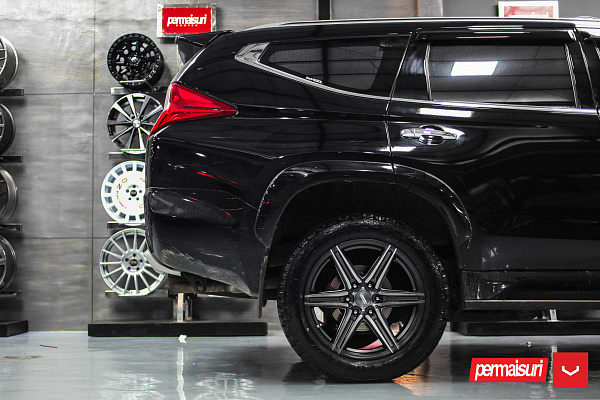 Фото дисков Vossen HF6-2 Алмазная проточка на Mitsubishi Pajero Sport III