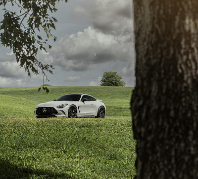 Фото дисков Vossen HF-7 на Mercedes-Benz AMG GT II