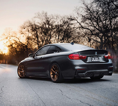 Фото дисков HRE R101 Lightweight на BMW 4/M4 (F32/F82)