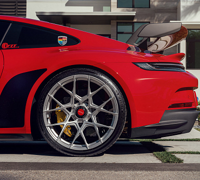 Фото дисков Vossen S21-07 на Porsche 911 VIII