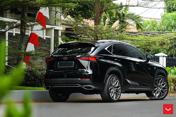 Фото дисков Vossen HF-2 Серебро на Lexus NX I