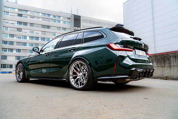 Фото дисков HRE 520M Глянцевый тонированный лак на BMW 3/M3 (G2x/G80)