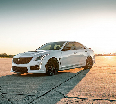 Фото дисков Vossen HF-2 на Cadillac CTS II