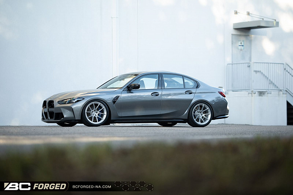 Фото дисков BC Forged KL51 Сатиновый лак на BMW 3/M3 (G2x/G80)