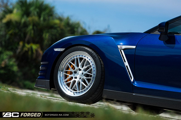 Фото дисков BC Forged LE81 // MLE81 Глянцевый лак на Nissan GT-R