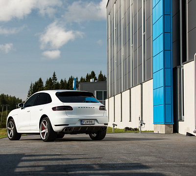Фото дисков Vossen CG-201 на Porsche Macan I