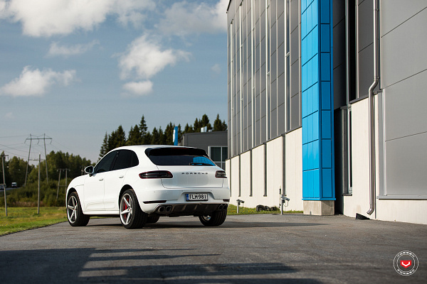 Фото дисков Vossen CG-201 Глянцевый лак на Porsche Macan I
