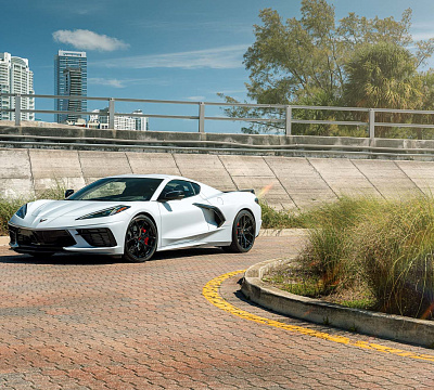 Фото дисков Vossen HF-5 на Chevrolet Corvette C8