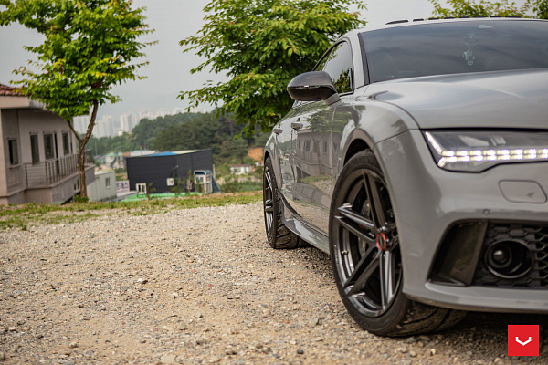 Фото дисков Vossen VFS-5 Глянцевый графит на Audi A/RS 7 (4G)