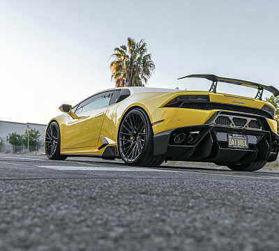 Фото дисков Vossen EVO-6T на Lamborghini Huracan