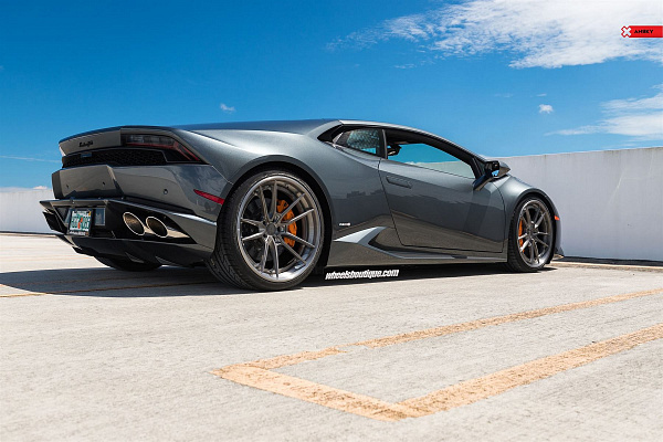 Фото дисков Anrky AN34 Глянцевый тонированный лак на Lamborghini Huracan