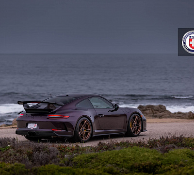 Фото дисков HRE P207 на Porsche 911 VII