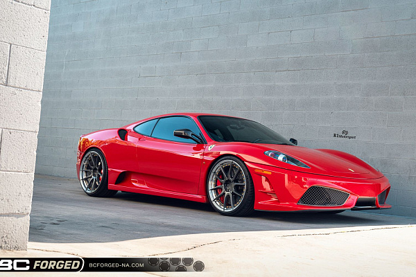 Фото дисков BC Forged HCA162 Матовый графит на Ferrari F430