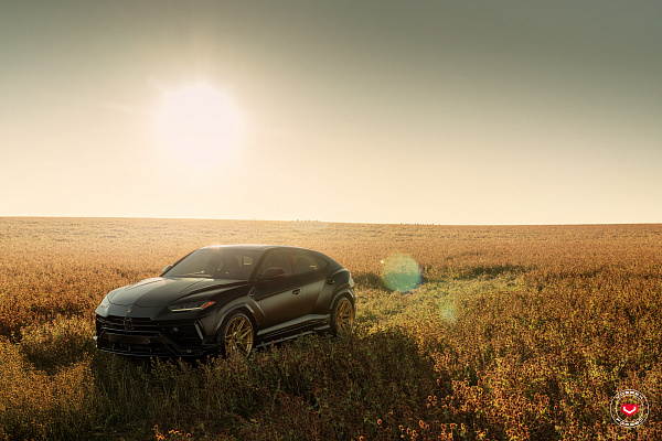 Фото дисков Vossen EVO-5 Глянцевое золото на Lamborghini Urus