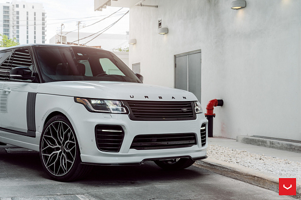 Фото дисков Vossen HF-2 Алмазная проточка на Land Rover Range Rover IV