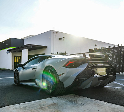 Фото дисков Anrky AN16 на Lamborghini Huracan