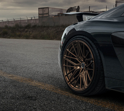 Фото дисков Brixton Forged VL4 на Audi R8 (4S)