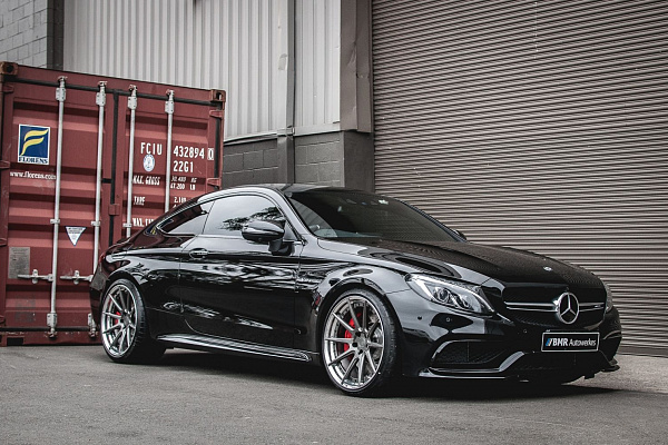 Фото дисков BC Forged HCS04 Глянцевый графит на Mercedes-Benz C-Class (W205)