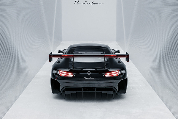 Фото дисков Brixton Forged PF10-RS Черный глянец на Mercedes-Benz AMG GT I