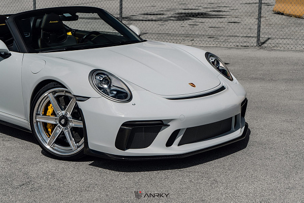 Фото дисков Anrky AN36-S Полированный лак на Porsche 911 VII