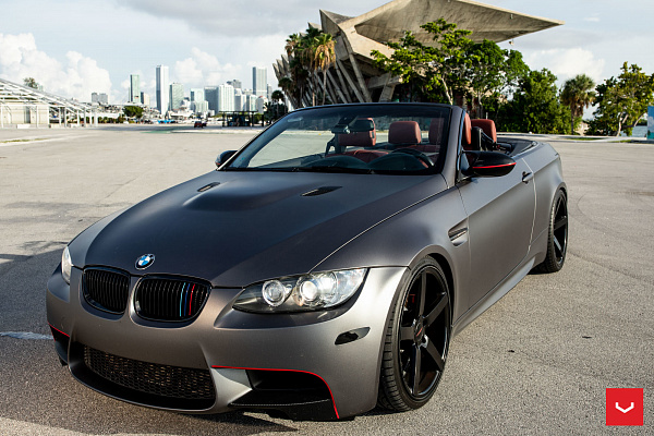 Фото дисков Vossen CV3 Черный глянец на BMW 3/M3 (E90)