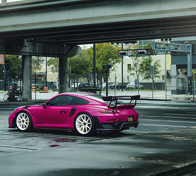 Фото дисков Vossen EVO-2R на Porsche 911 VII