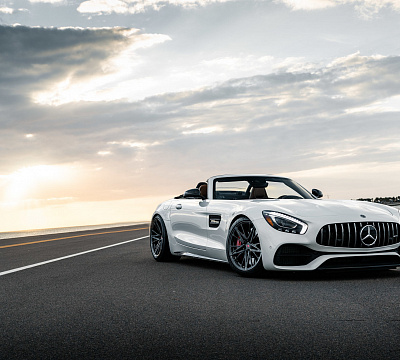 Фото дисков Vossen M-X6 на Mercedes-Benz AMG GT I