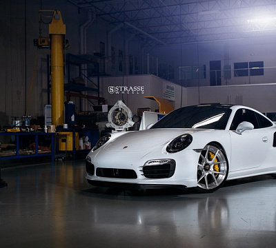 Фото дисков Strasse Wheels SM5R Deep Concave Duoblock на Porsche 911 VII