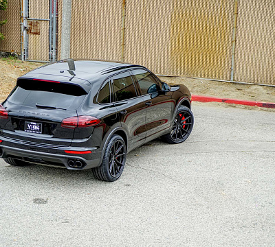 Фото дисков Vossen HF-3 на Porsche Cayenne II