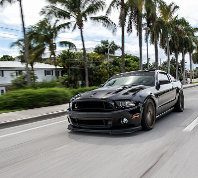Фото дисков Vossen VFS-2 на Ford Mustang V