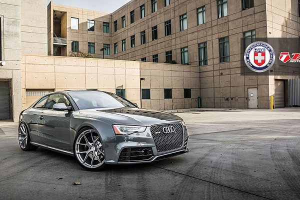 Фото дисков HRE P101 Сатиновый тонированный лак на Audi A/S/RS 5 (8T)