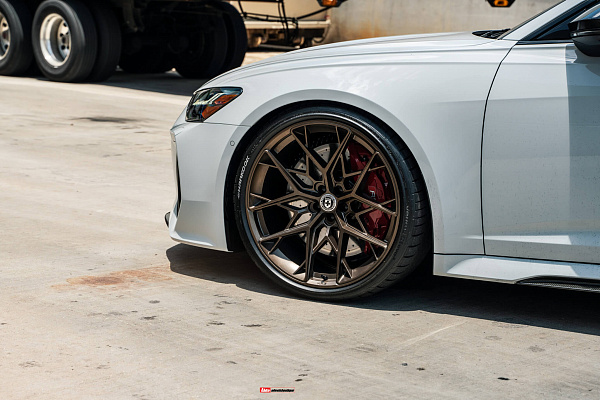 Фото дисков HRE FF10 Сатиновое темное золото на Audi A/RS 6 (C8)