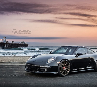 Фото дисков HRE P104 на Porsche 911 VII