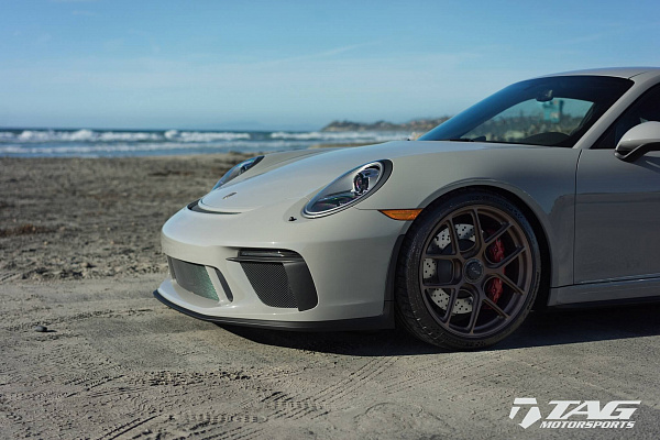 Фото дисков HRE R101 Lightweight Сатиновая бронза на Porsche 911 VII