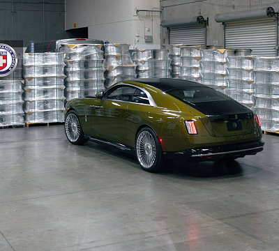Фото дисков HRE L109M на Rolls-Royce Spectre