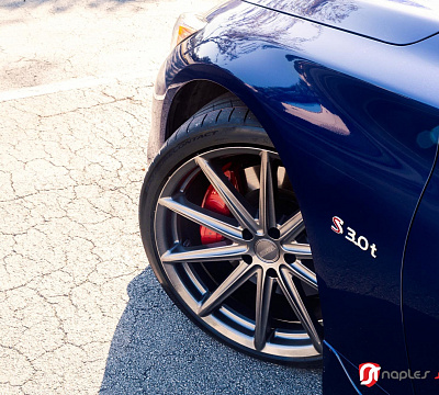Фото дисков Vossen VFS-10 на Infiniti Q50