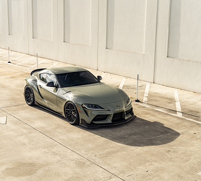 Фото дисков Vossen HF-7 на Toyota Supra A90