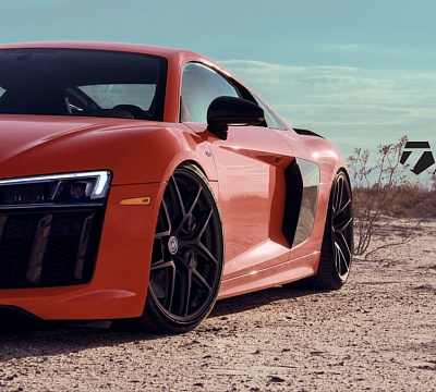 Фото дисков HRE R101 Lightweight на Audi R8 (4S)