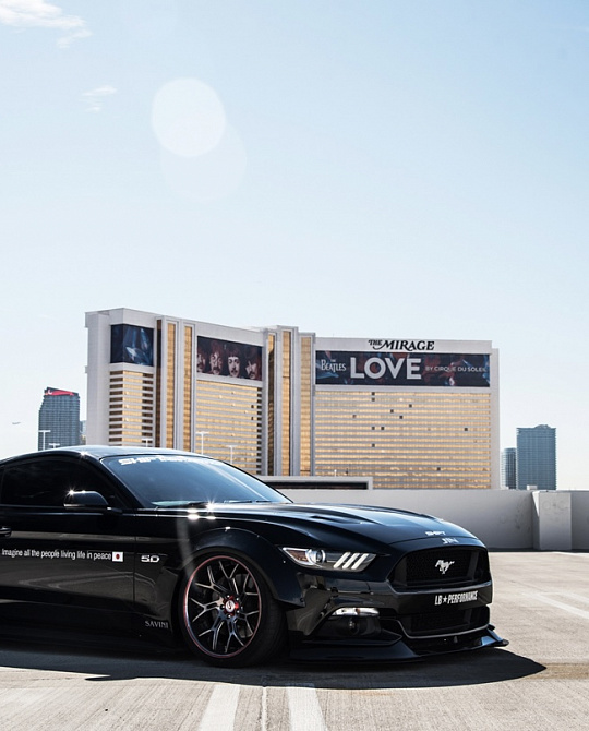 Фото дисков SV72 Глянцевый лак на Ford Mustang VII