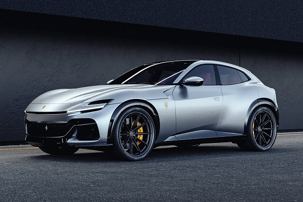 Фото дисков Brixton Forged FDE11 Черный сатин на Ferrari Purosangue