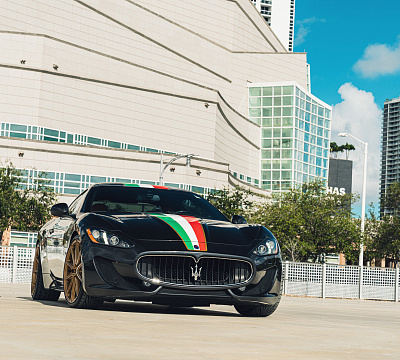 Фото дисков Vossen HF-3 на Maserati GranTurismo I